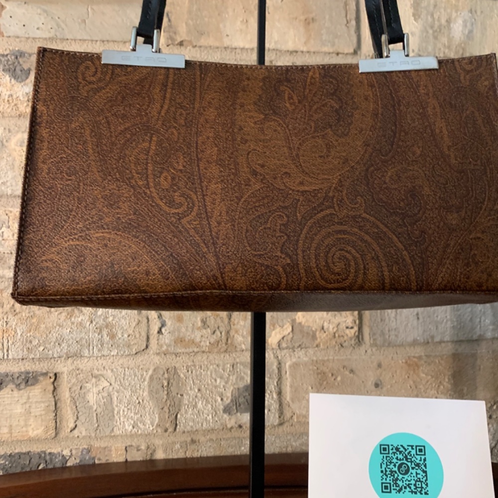 Authentic ETRO MILANO Shoulder Bag LIKE NEW - Picture 2 of 12